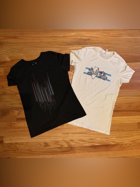 Threadless Tops - Women’s Size XL Graphic Tee Duo